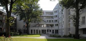 Altenhof der Evangelisch-reformierten Kirche in Hamburg